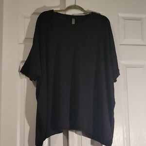 Mono B Relaxed Black Short Sleeve Tee